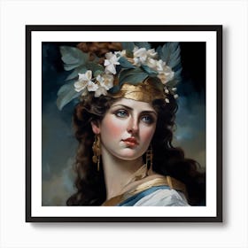 Greek Goddess 11 Art Print