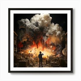 Explosion Art Print