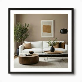 Modern Living Room 61 Art Print