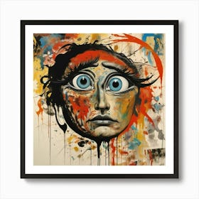 'The Face' Art Print