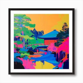 Colourful Gardens Ryoan Ji Garden Japan 4 Art Print