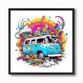 Vw Bus 1 Art Print