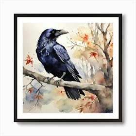 Raven 1 Art Print