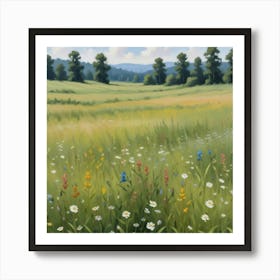 Meadow Art Print 1 Art Print