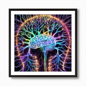 Brain And Nervous System 22 Art Print