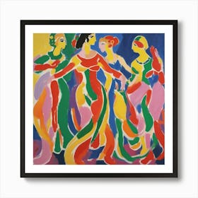 Festivité Latine Art Print