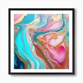 Abstract Painting 205 Art Print