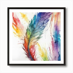 Feathers 13 Art Print