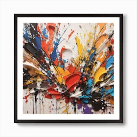 Abstract Painting F Art Print