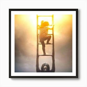 Ladder Of Life Art Print