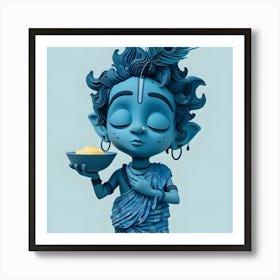 Lord Krishna 2 Art Print