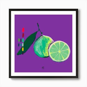 Food Limette Art Print