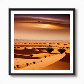 Sahara Desert 66 Art Print