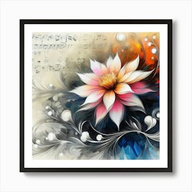 Lotus Flower 3 Art Print