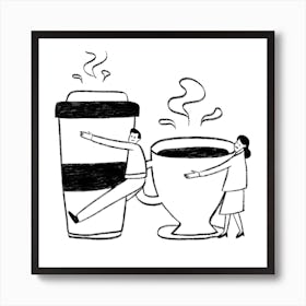 Coffee Cup Art Print