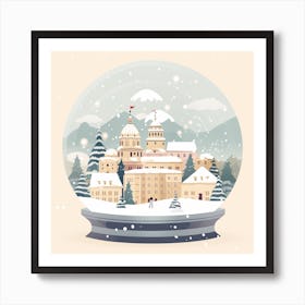 Salzburg Austria 1 Snowglobe Art Print