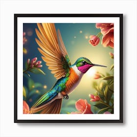 Hummingbird Art Print