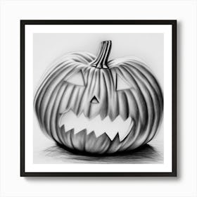 Jack O Lantern Art Print