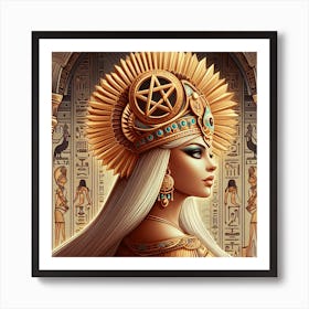 Egyptian Goddess 6 Art Print