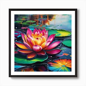 Water Lilies 5 Art Print