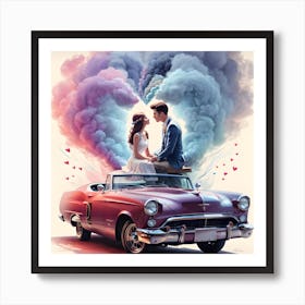 Love In The Air Art Print