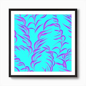 Branches Leaves Colors Summer Art Print