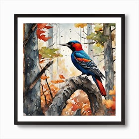 Woodpecker 1 Art Print