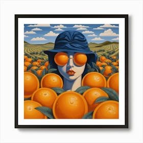 Oranges 2 Art Print