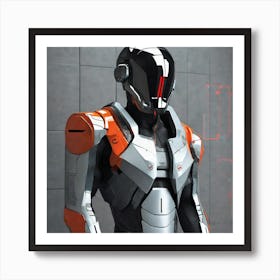 Space Suit 2 Art Print