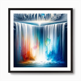 The Source - Watercolor/Oil Art Print