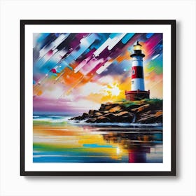 Lighthouse 23 Art Print