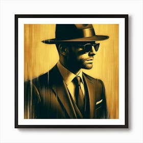 Portrait Artwork 190 Art Print