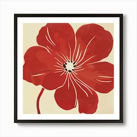 Red Poppy Art Print