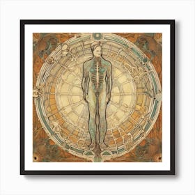 Nouveau Anatomy Series - 5 Art Print