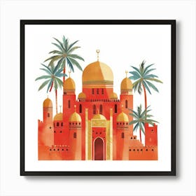 Islamic Mosque 1 Art Print