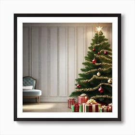 Christmas Tree 28 Art Print