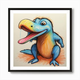 Crocodile 5 Art Print