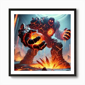 Converted Golem Image 2 Art Print