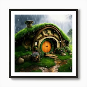 Hobbit House 1 Art Print