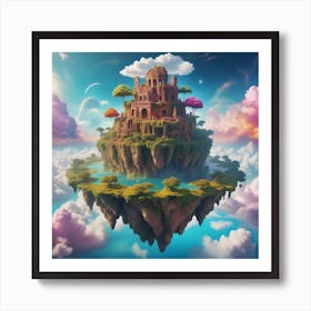 Castle In The Sky Art Print