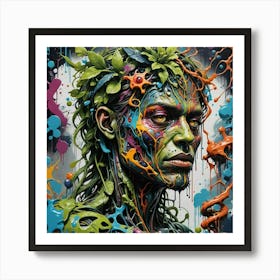 Splatter Painting Art Print