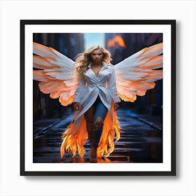 Angel Wings 7 Art Print