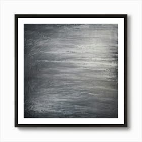 Chalk Smudges Streaking Across A Gray Slate Surface Texture Hinting At A Worn Chalkboard Backgroun 2 Art Print