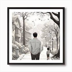 Growing Up To Fast Art Print