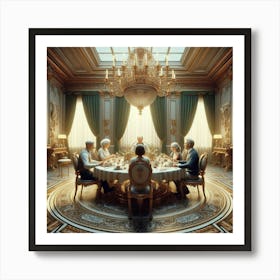 Dining Room Art Print