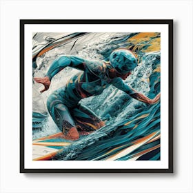 Surfer 1 Art Print