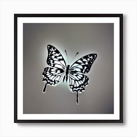 Butterfly - Butterfly Stock Videos & Royalty-Free Footage 5 Art Print