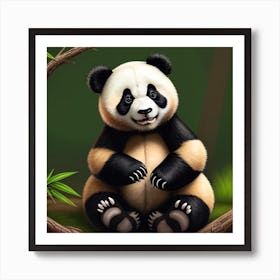 Panda Bear Art Print