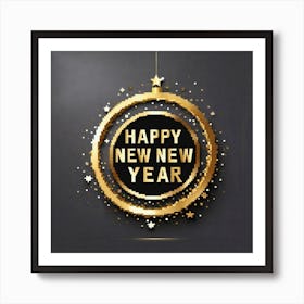 Happy New Year 78 Art Print