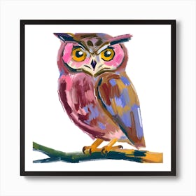 Owl 06 Art Print